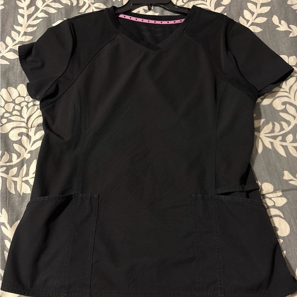 Heart soul scrub top